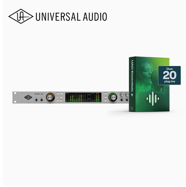 Universal Audio Apollo X6 Studio+ G2 TB3 雷电音频接口