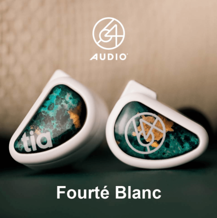 64Audio tia Fourte Blanc限量旗舰圈铁发烧入耳式耳机 现货包邮插图3